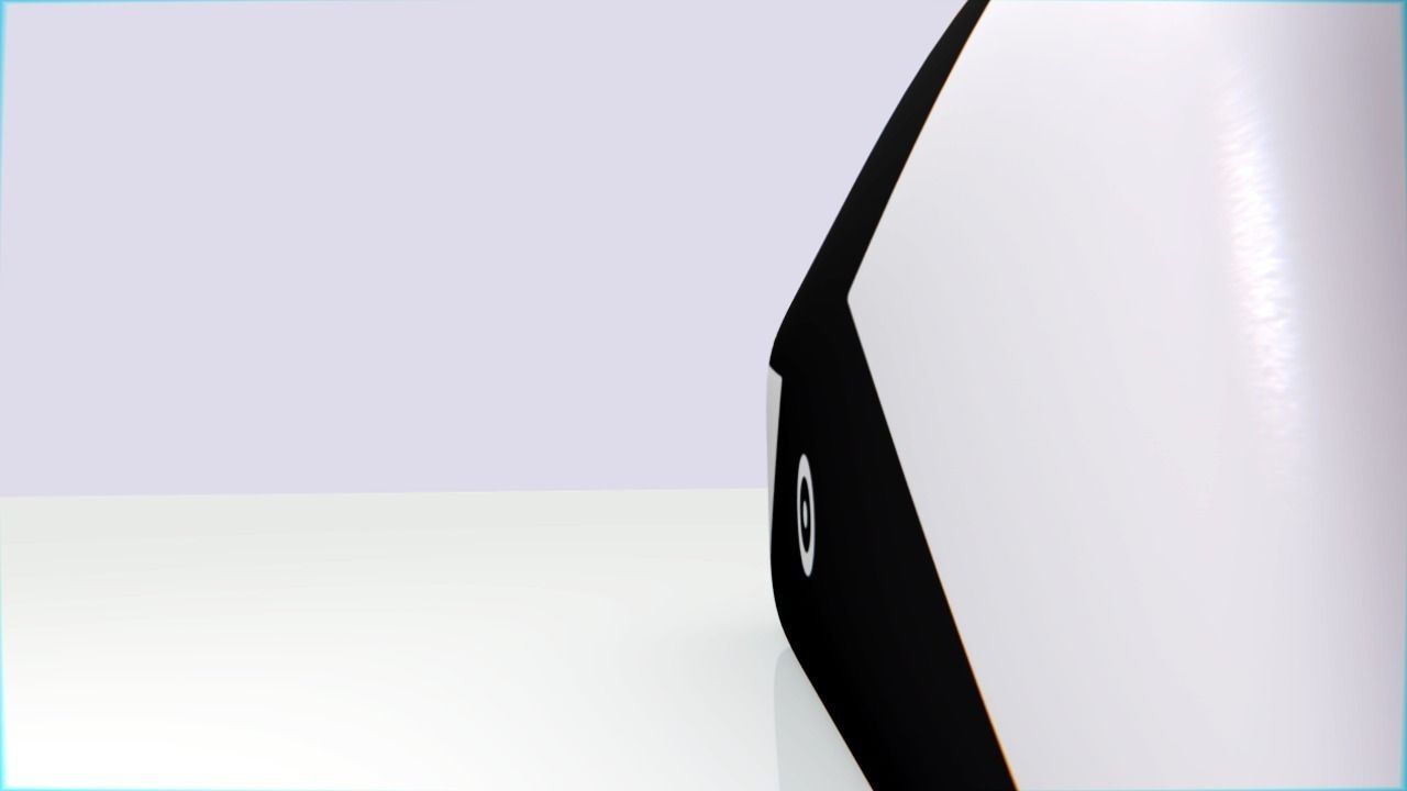 Modern Virtual Reality Headset Free 3D model_2