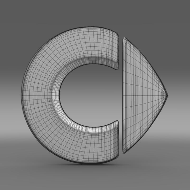 Smart Logo 3D model_6