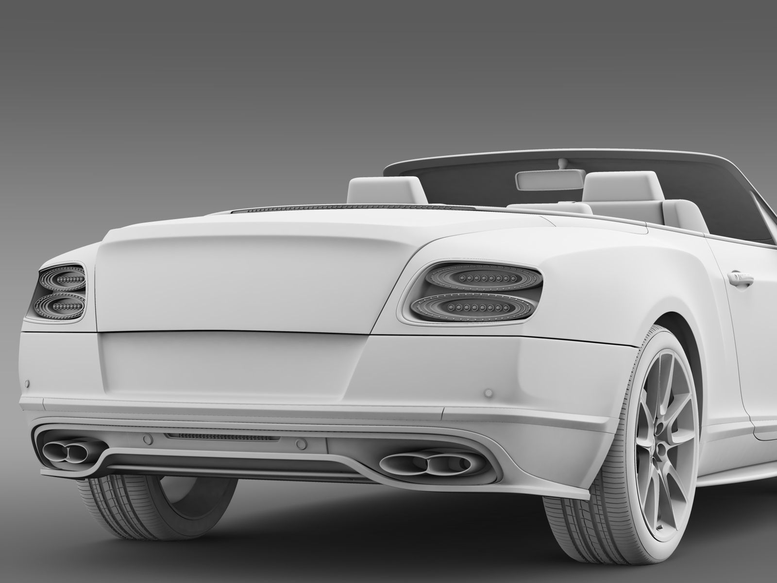 Bentley Continental GT V8 S Convertible 2017 3D model_16