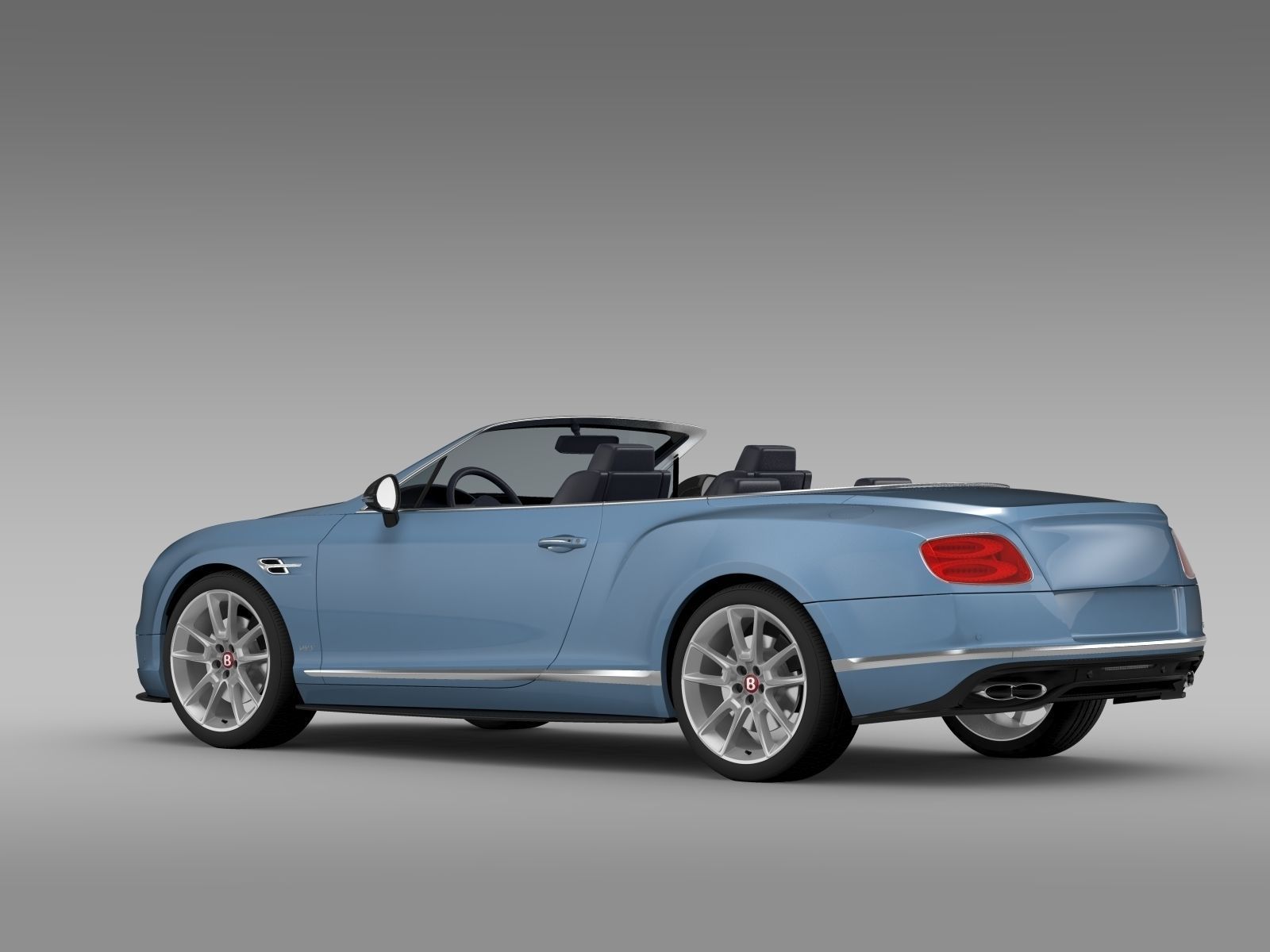 Bentley Continental GT V8 S Convertible 2017 3D model_6