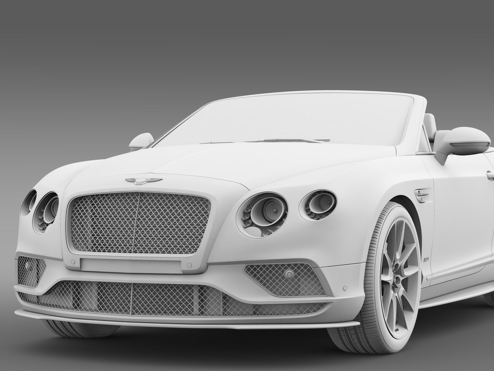 Bentley Continental GT V8 S Convertible 2017 3D model_14