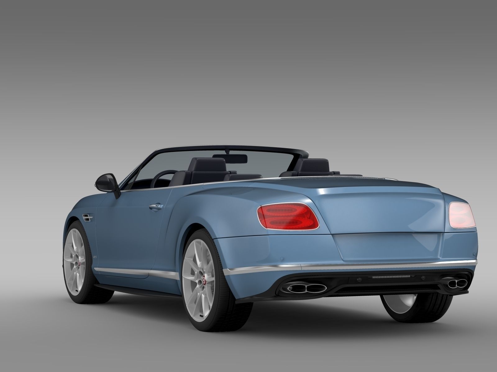 Bentley Continental GT V8 S Convertible 2017 3D model_8