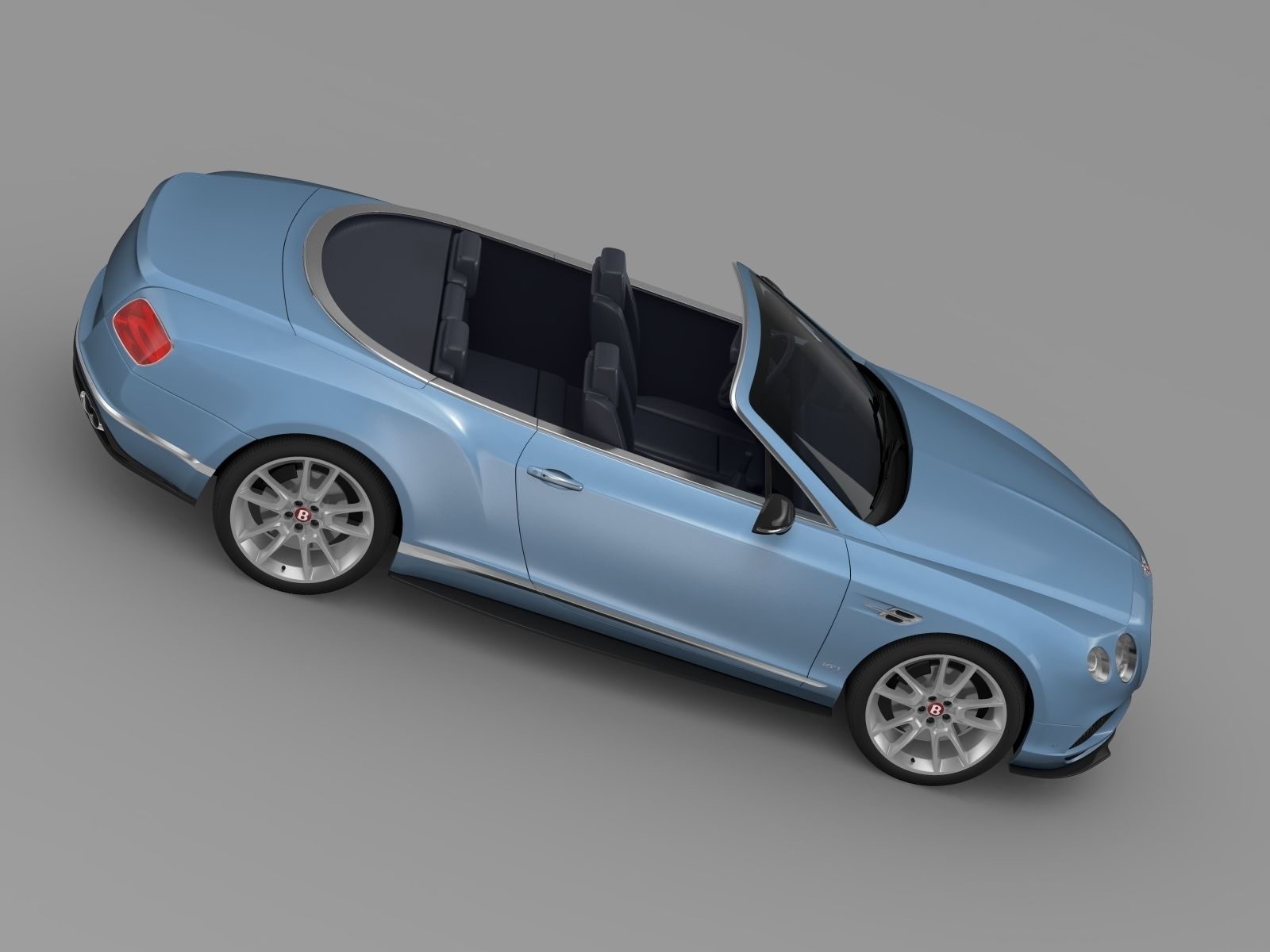 Bentley Continental GT V8 S Convertible 2017 3D model_12