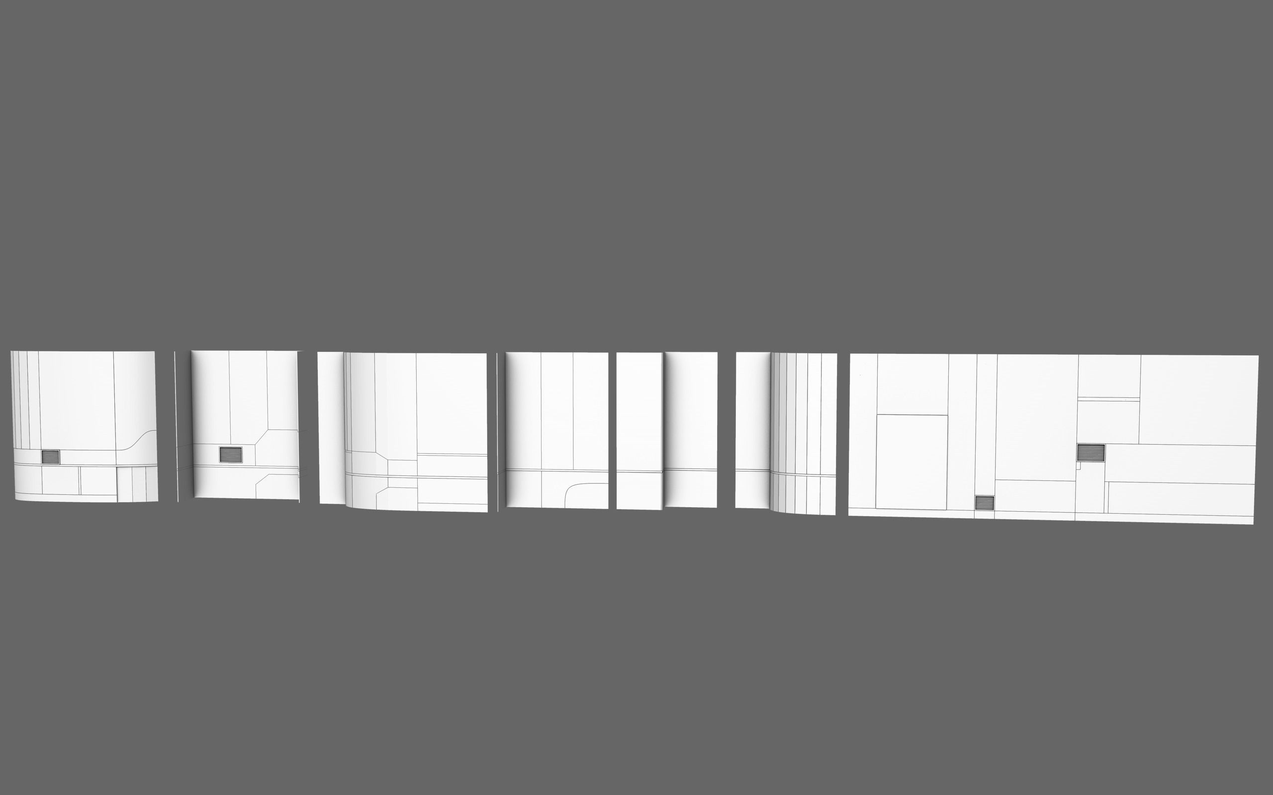 Sci-Fi Panel Free 3D model_1