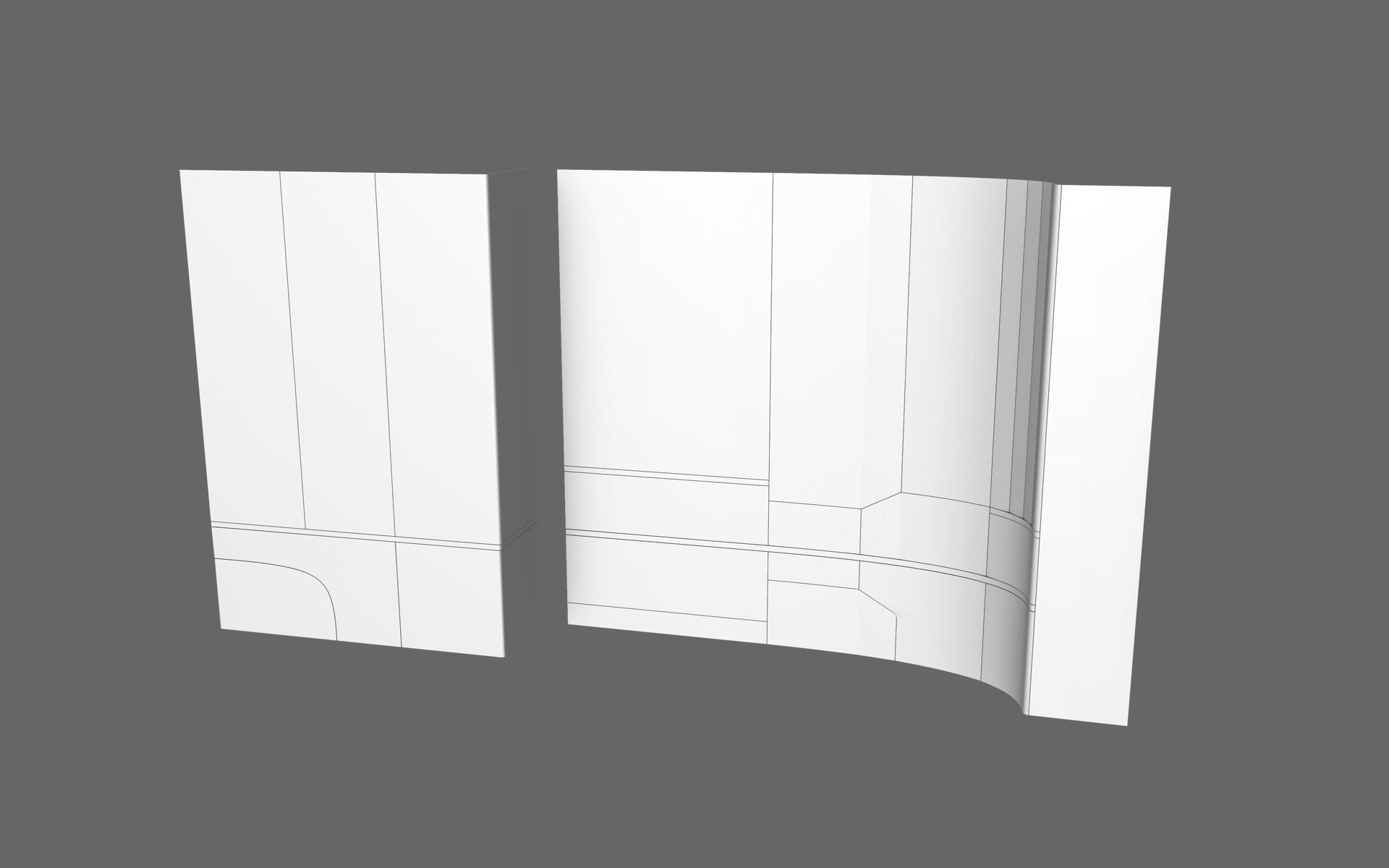 Sci-Fi Panel Free 3D model_4