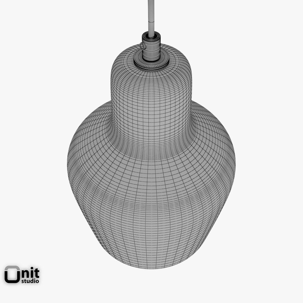 Artek Pendant lamp A440 3D model_11