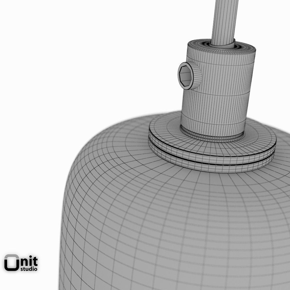 Artek Pendant lamp A440 3D model_9