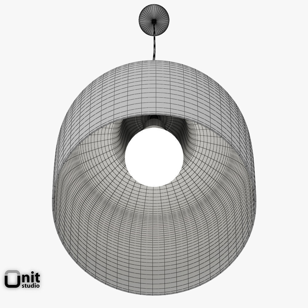 Artek Pendant lamp A440 3D model_12