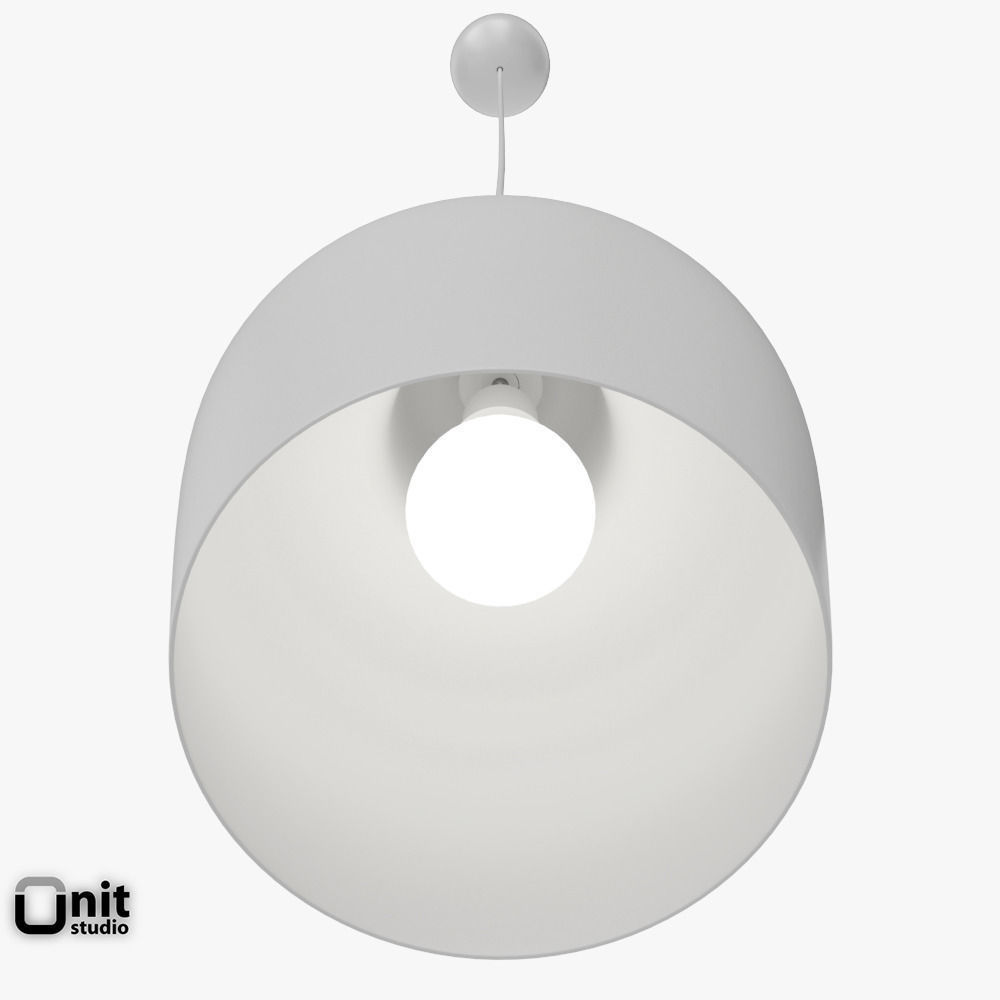 Artek Pendant lamp A440 3D model_3