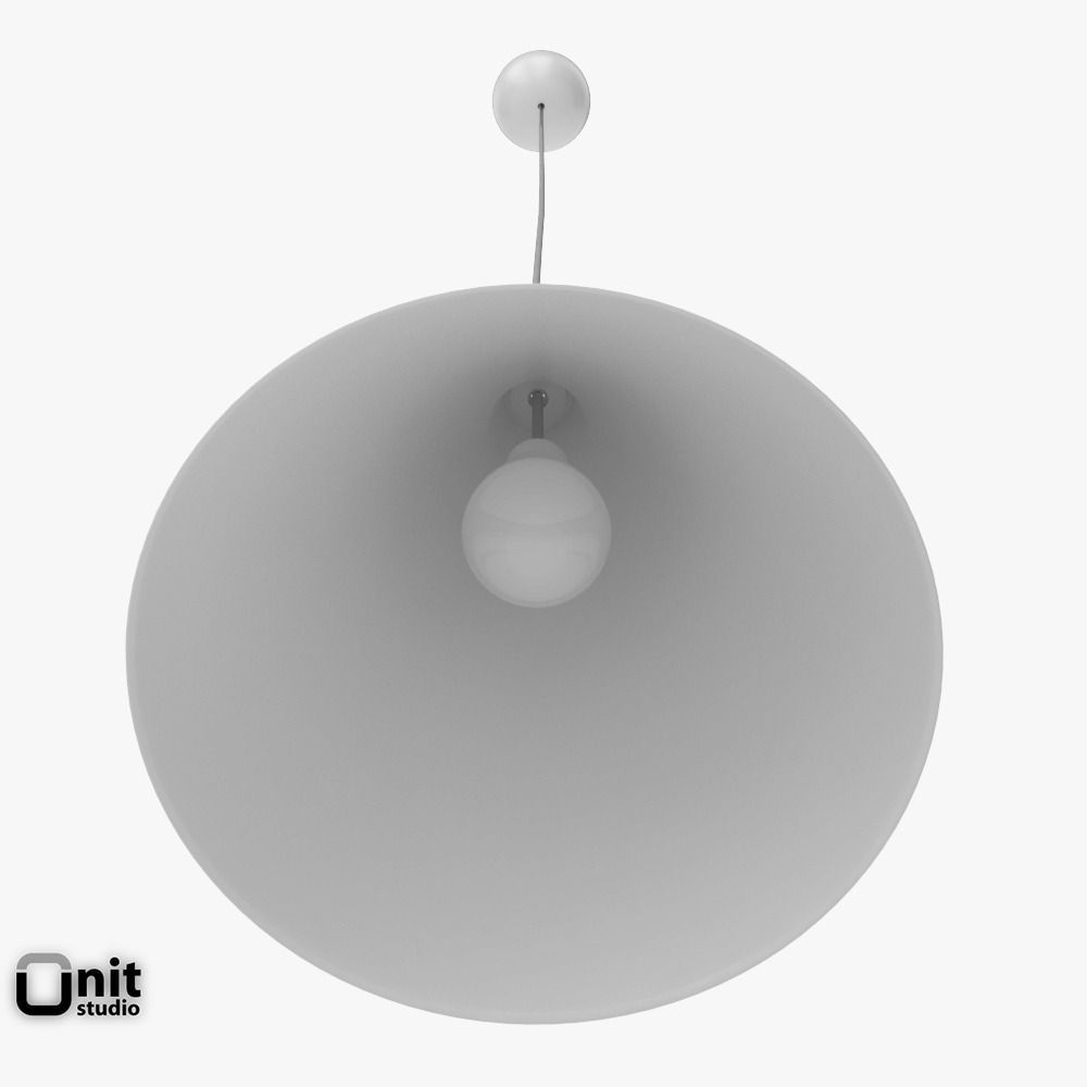 Artek Pendant lamp TW002 3D model_6