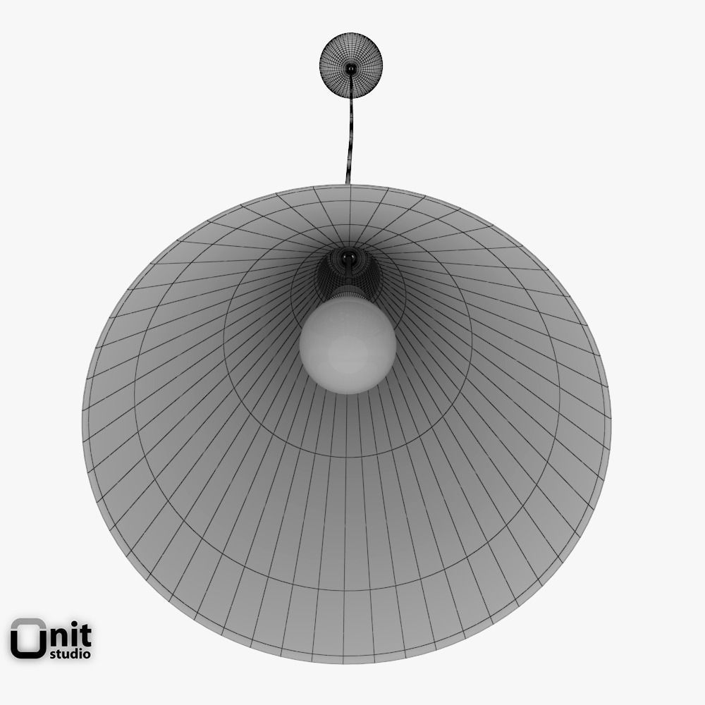 Artek Pendant lamp TW002 3D model_7