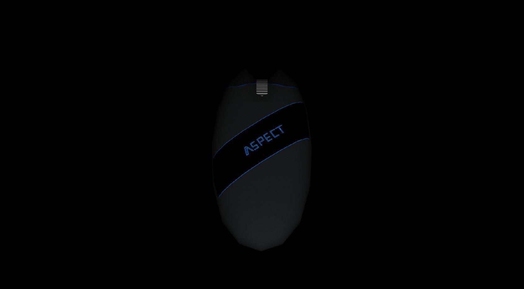 Low Poly Gaming Computer Setup Low-poly 3D model_5