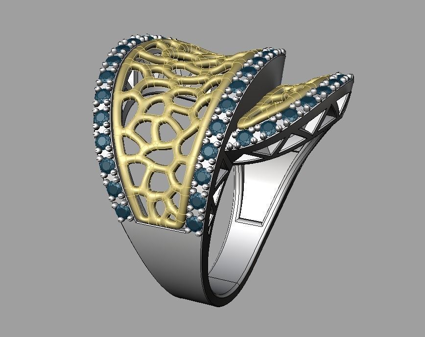 Ring for Woman or Girl 3D print model_15