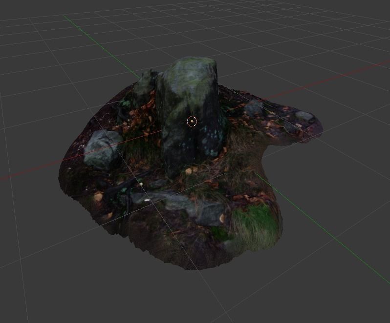 Demo Sandstone Rock Formation 3D model_1