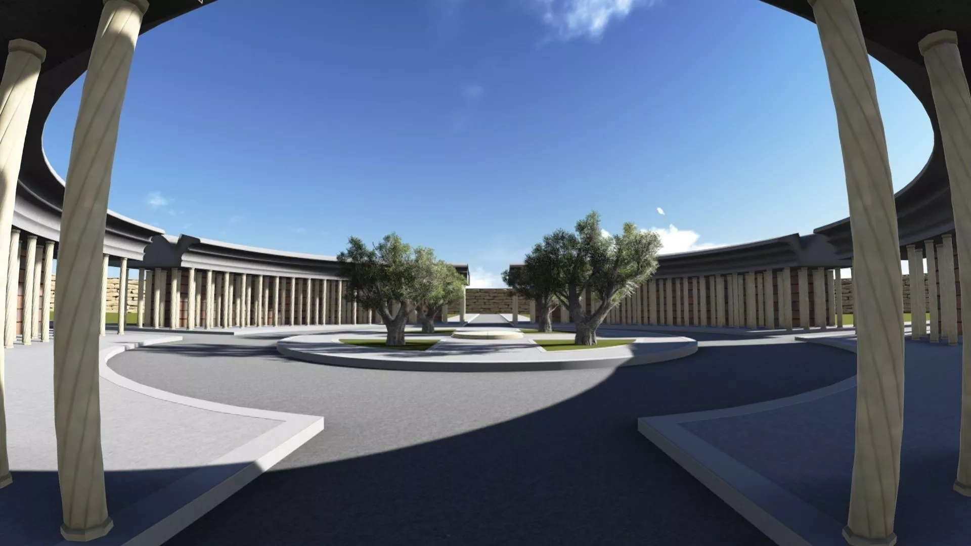 ANCIENT SQUARE 3D model