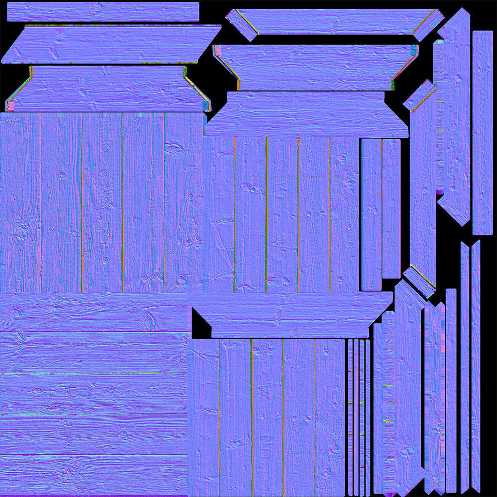 Destructible Box for Games  Free low-poly 3D model_4