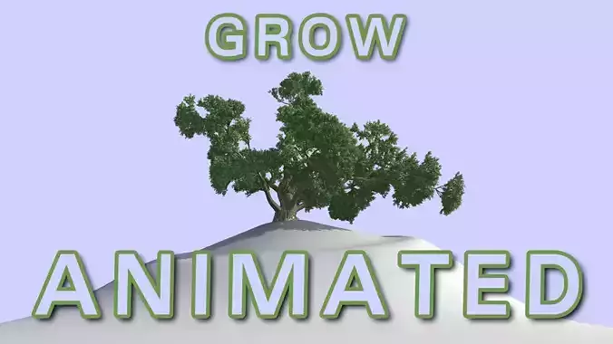 MAGNIFICENT TREE - GROWING - V1 3D model