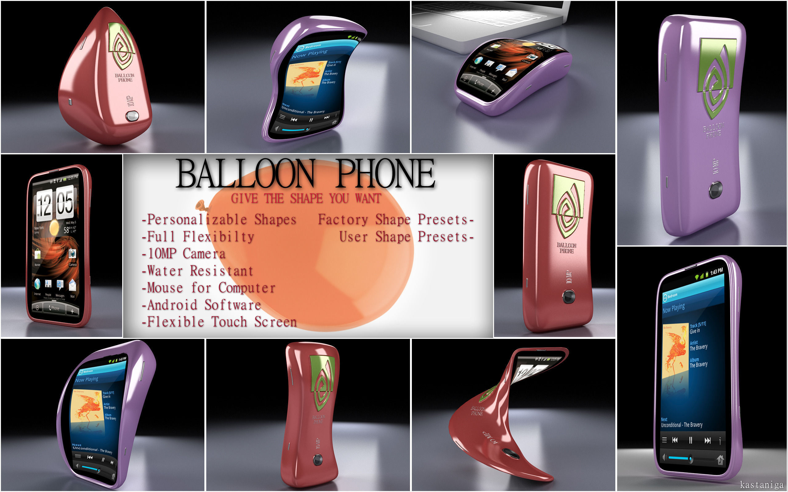 BALLOON PHONE 3D model_7