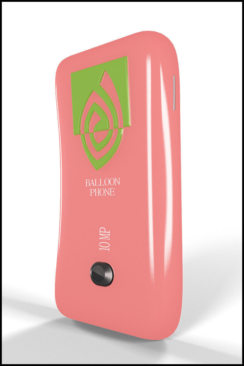 BALLOON PHONE 3D model_2