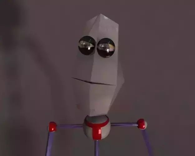 TURNER skeleton 3D model