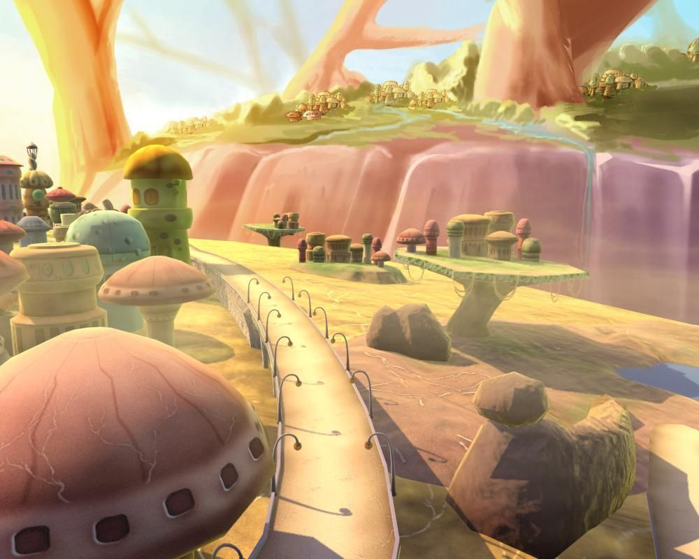 Cartoon City 02 3D model_5