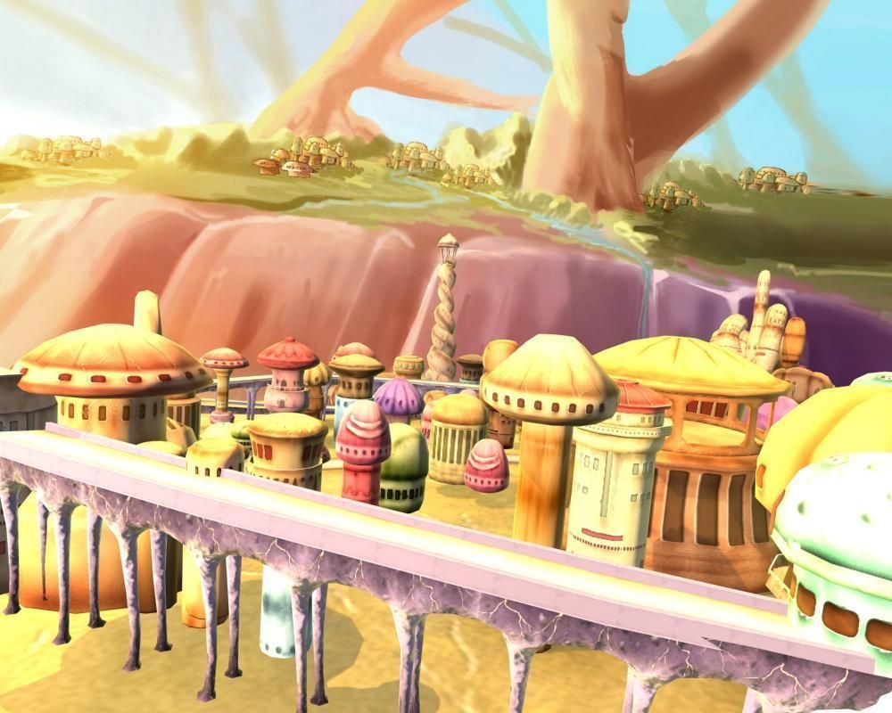 Cartoon City 02 3D model_3