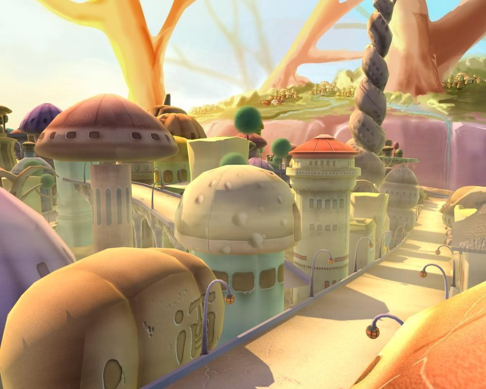 Cartoon City 02 3D model_8