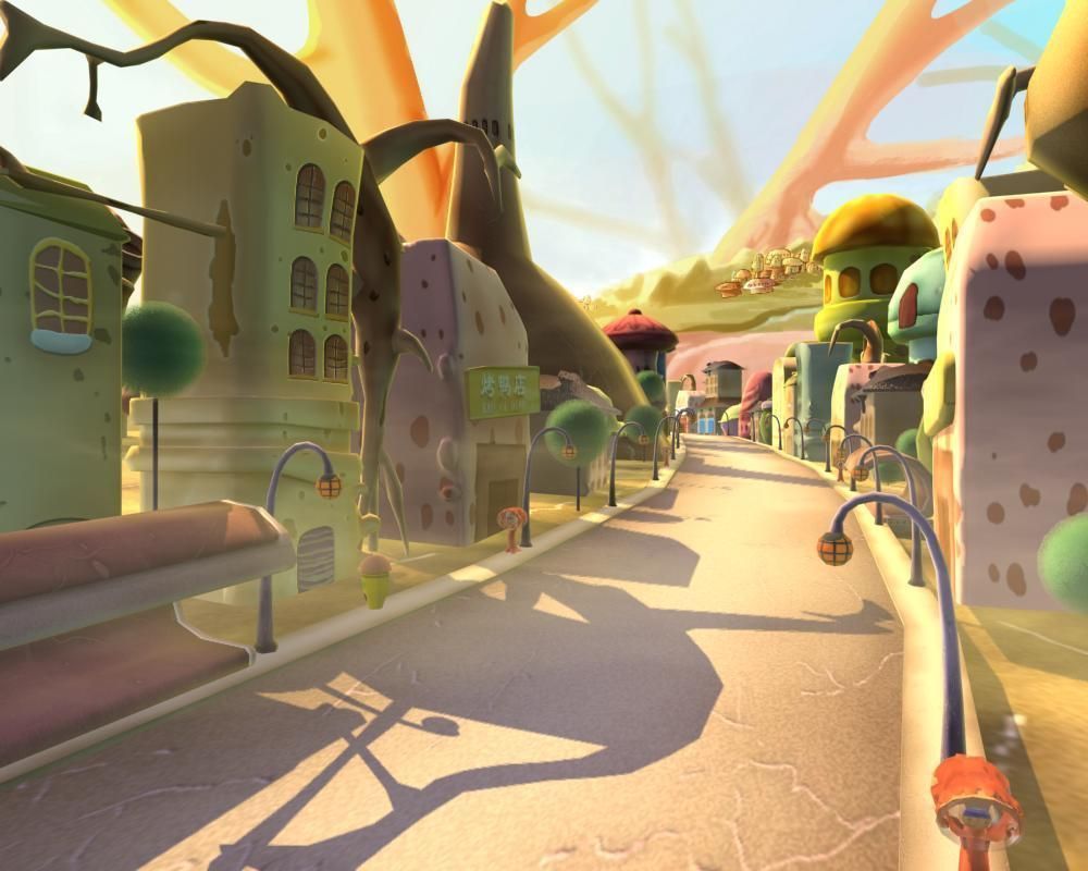 Cartoon City 02 3D model_6