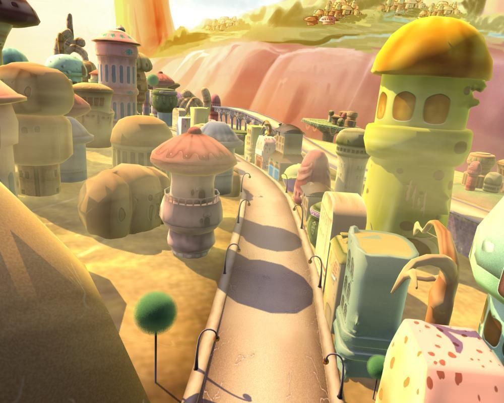 Cartoon City 02 3D model_2