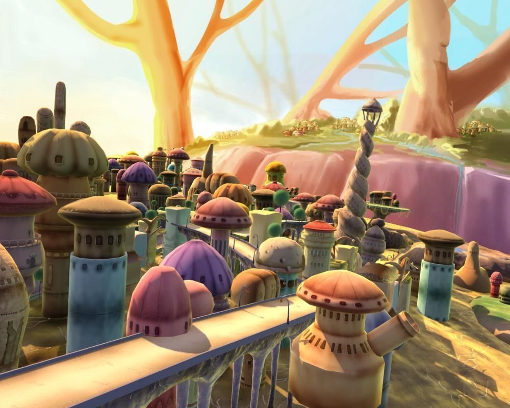 Cartoon City 02 3D model_4