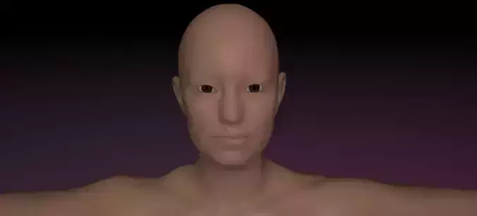 Woman female nude 3D model Woman female nude 3D model