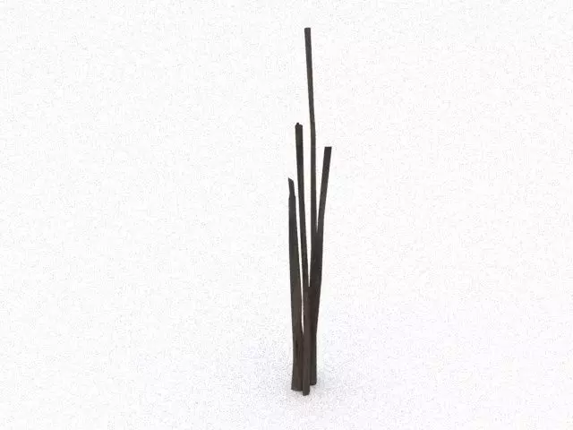 Dead tree  sticks  LOW-POLY Low-poly 3D model_0