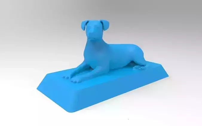 Jack Russell Terrier 3D printable model