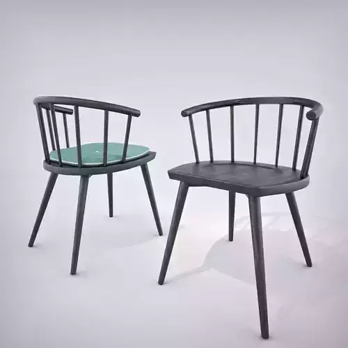Billiani W Chair 3D model
