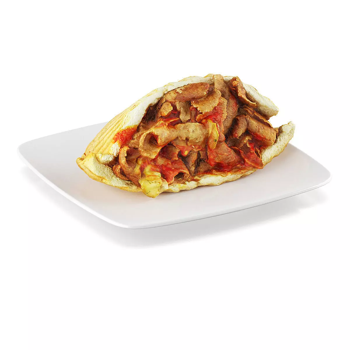 Doner kebab 3D model_0