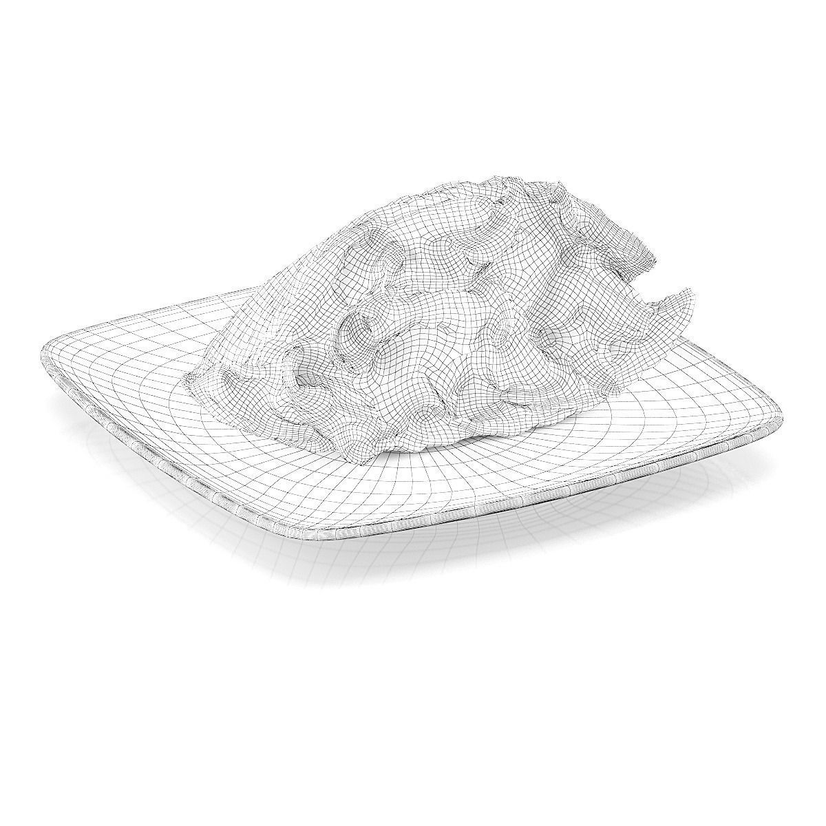 Doner kebab 3D model_1