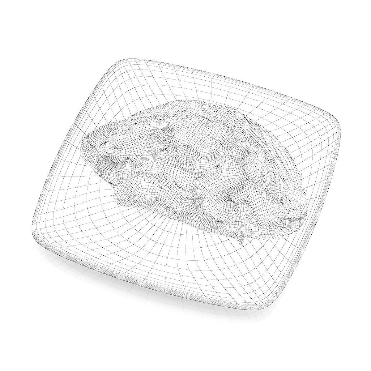 Doner kebab 3D model_3