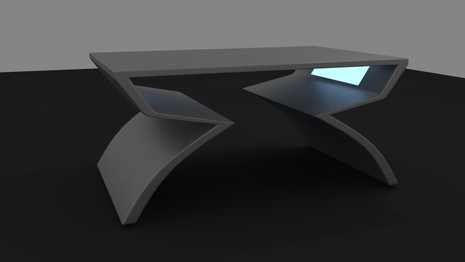 7 Table Pack 3D model_2
