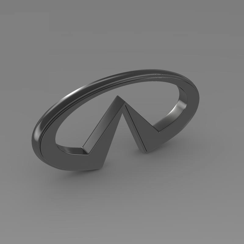 Infiniti Logo 3D model_4