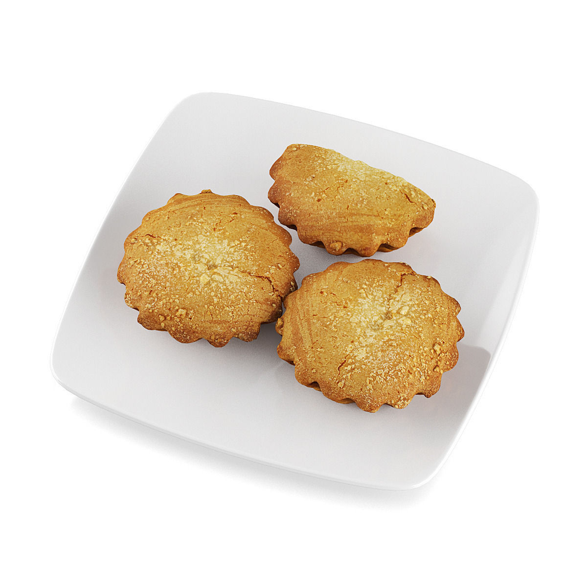 Cupcakes with filling 3D model_6