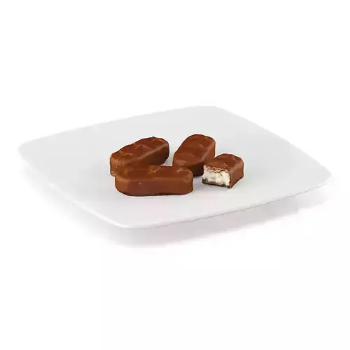 Chocolate bars 2 3D model