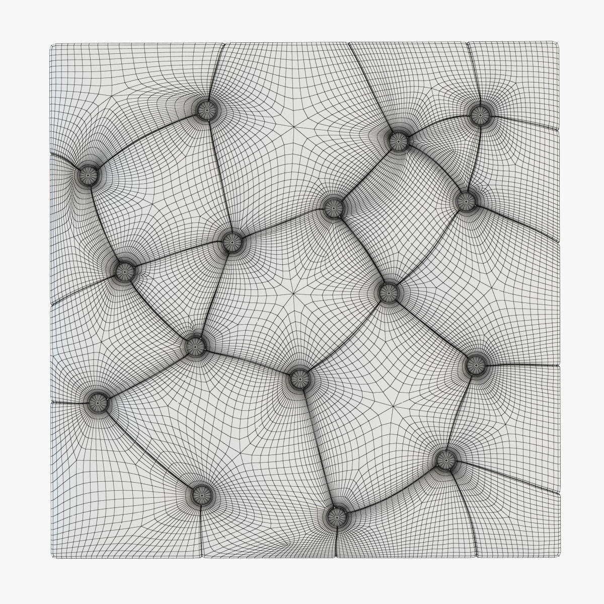 Capito wall panel 03 3D model_3