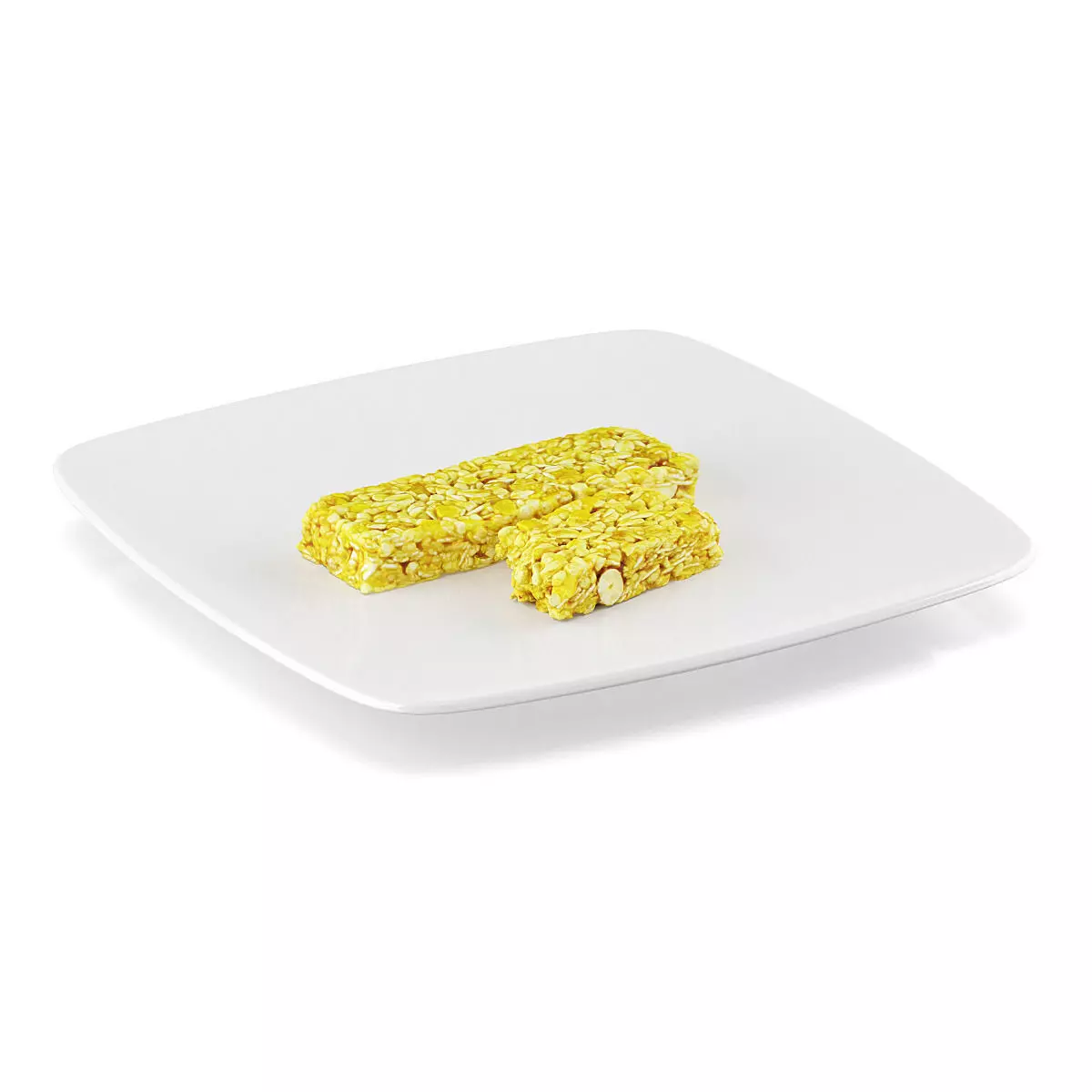 Muesli bar 3D model_0