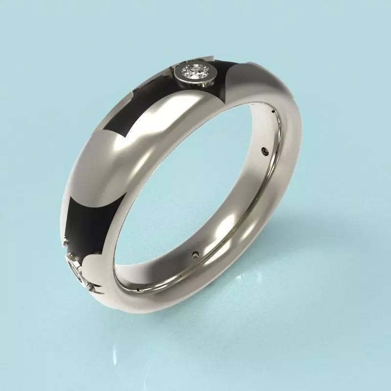 Ring Batman 3D print model_0