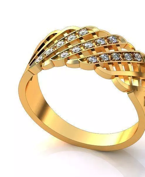 Ring mesh 3 3D print model_0