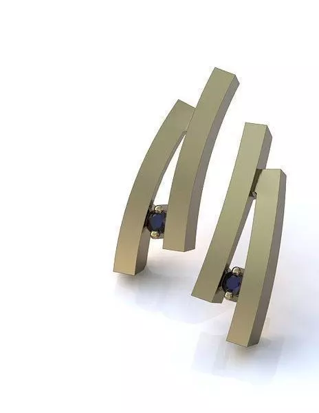 earrings sticks Free 3D print model_0