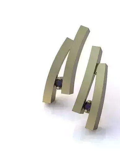 earrings sticks Free 3D print model