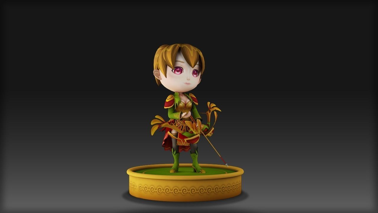 Little fairy Free 3D model_2