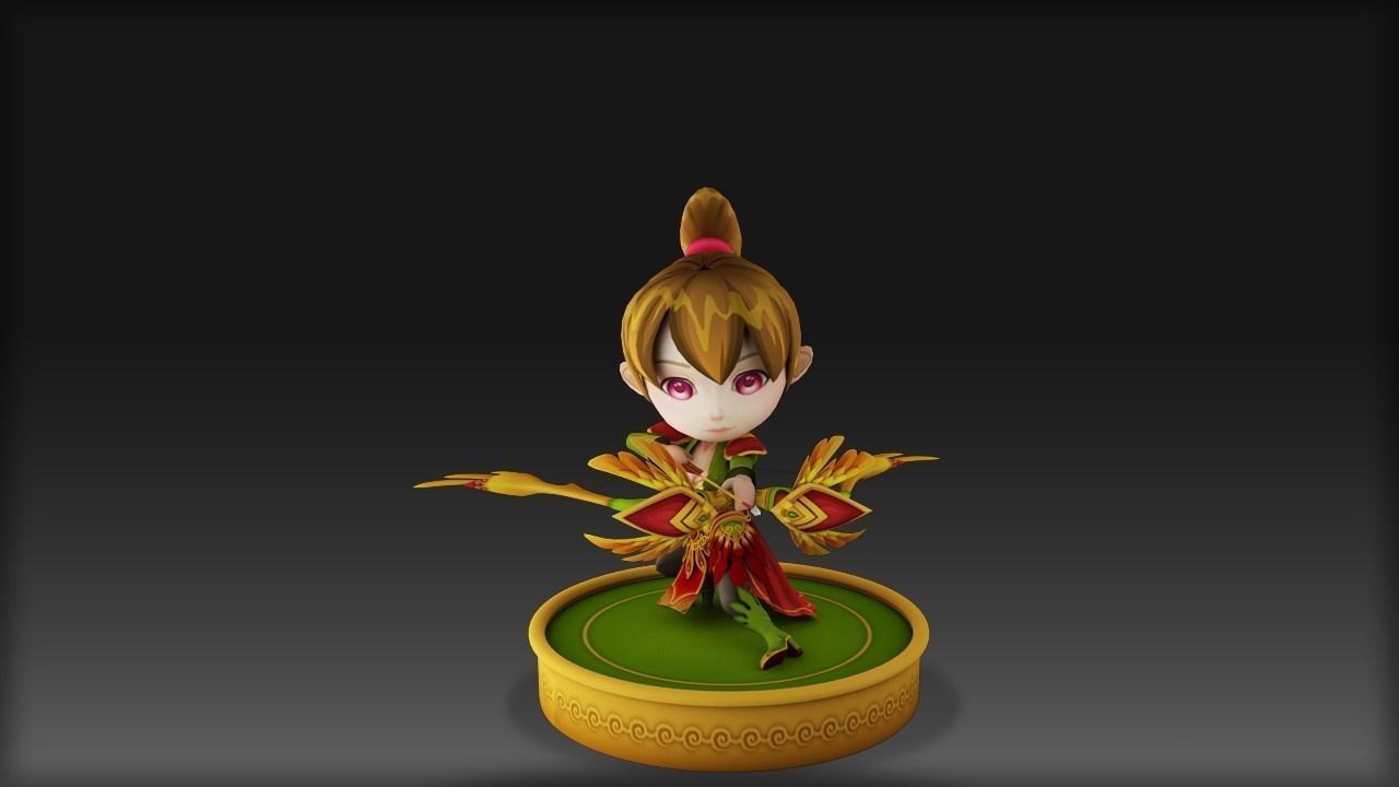 Little fairy Free 3D model_1