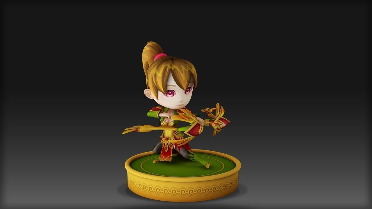 Little fairy Free 3D model_3